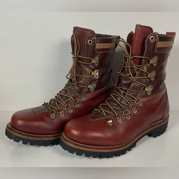 Vintage 1970s Herman Survivor’s Mountaineering Boots Men’s 9 Insulated Soft Toe - Picture 1 of 16